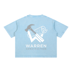 Washed T-Shirt / White logo