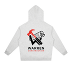 (Plus Size) Heavyweight Hoodie / Black logo