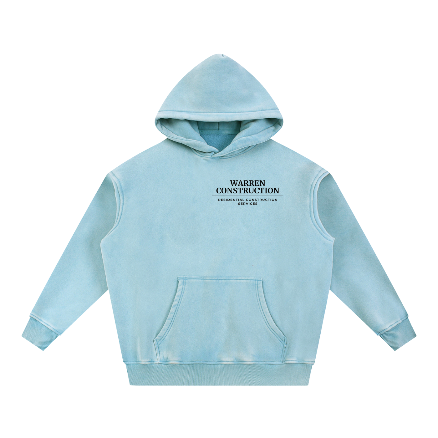 Oversize Hoodie / Black logo