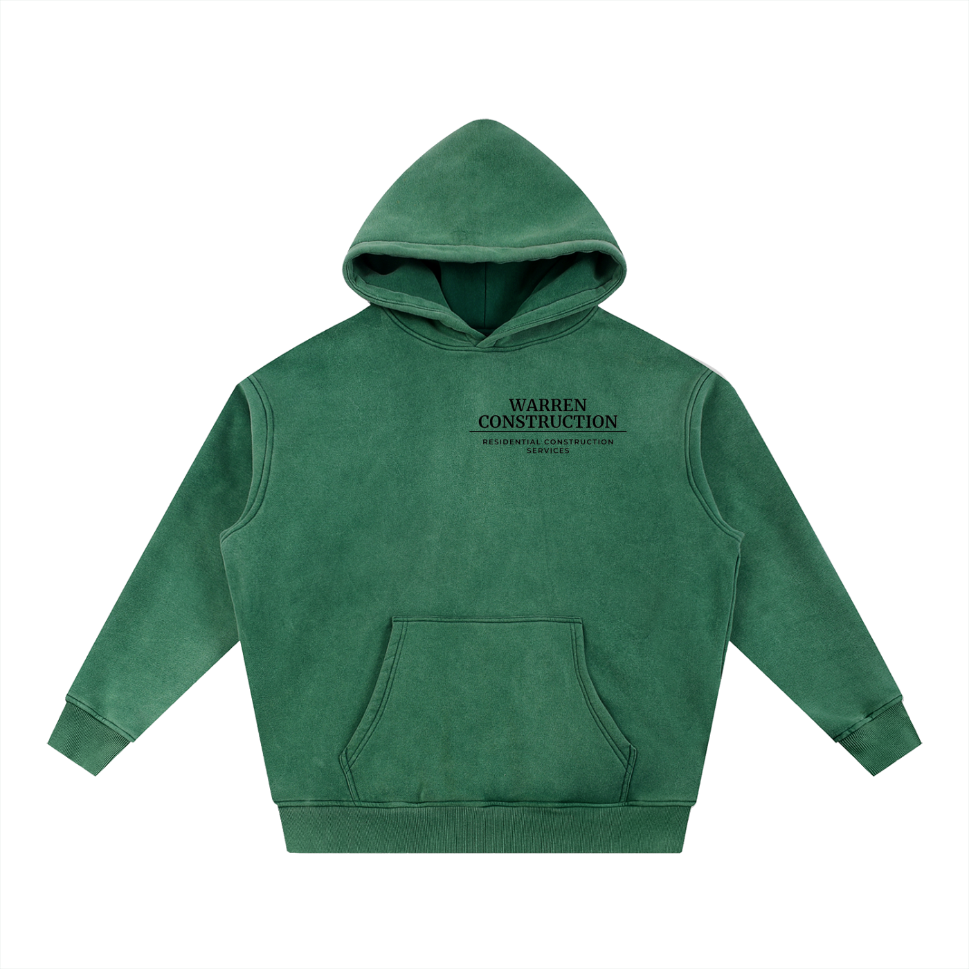 Oversize Hoodie / Black logo