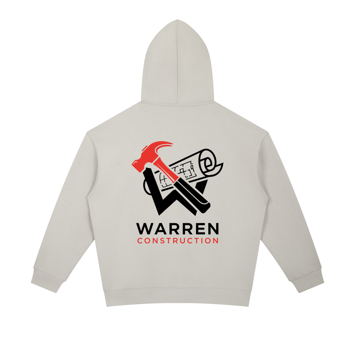Plus size hoodie / Black logo