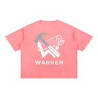 Washed T-Shirt / White logo