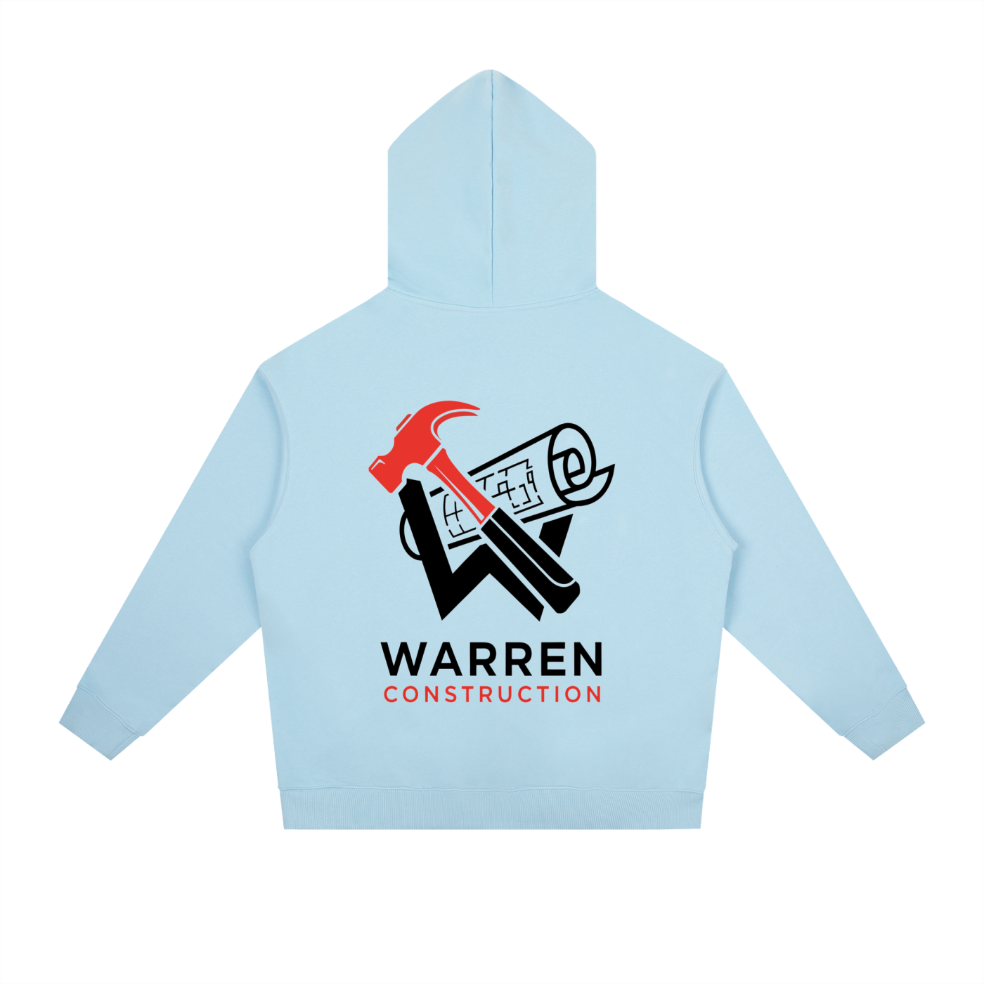 (Plus Size) Heavyweight Hoodie / Black logo