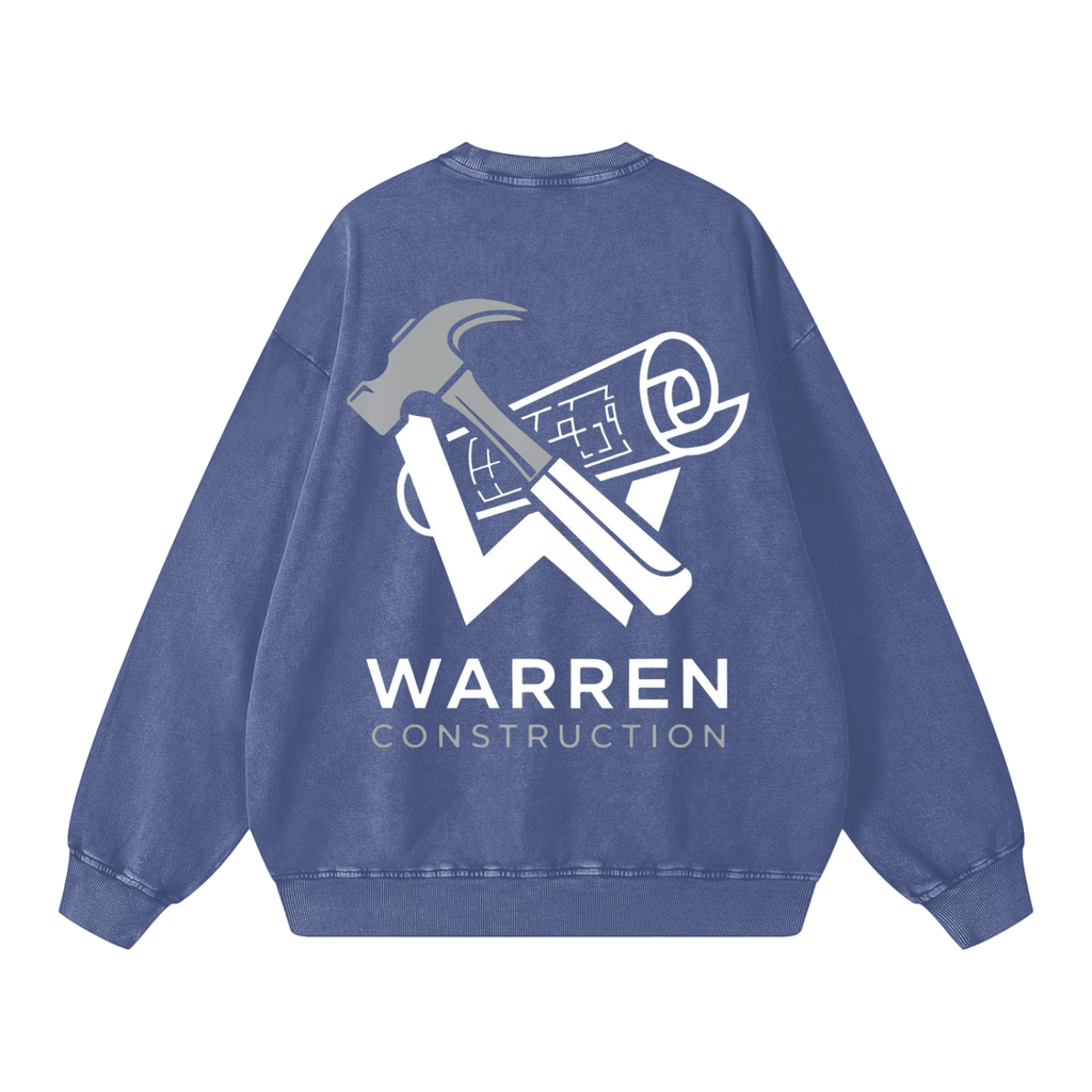 Snow Washed Crew Neck