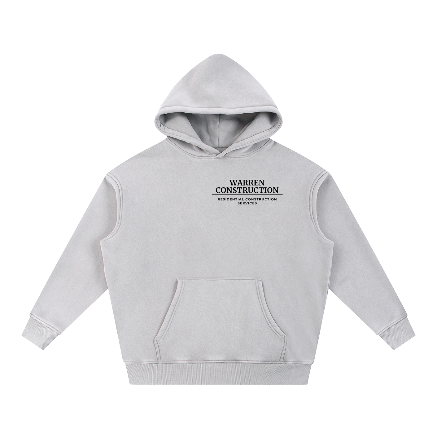 Oversize Hoodie / Black logo
