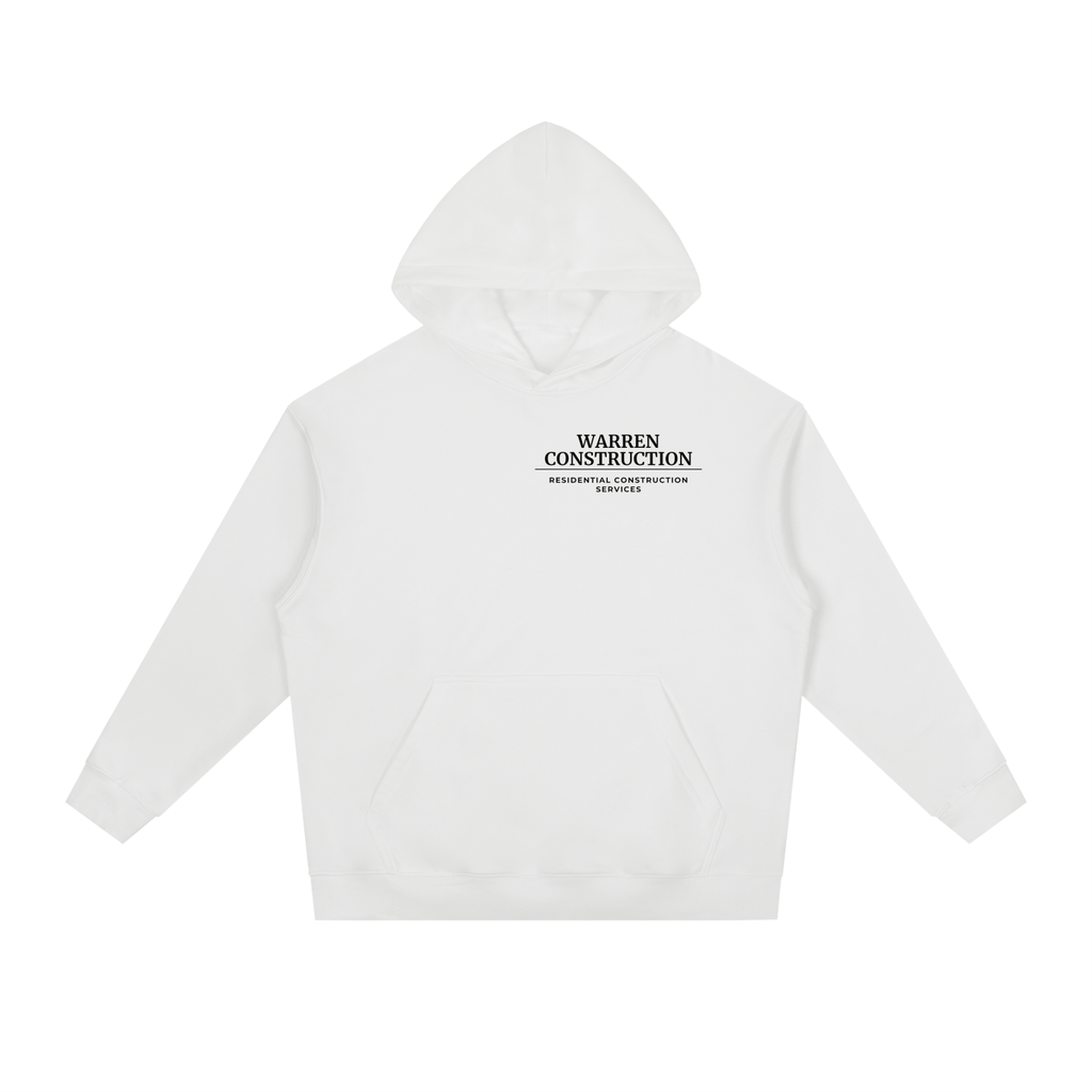 (Plus Size) Heavyweight Hoodie / Black logo