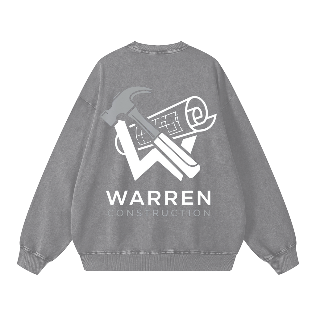 Snow Washed Crew Neck