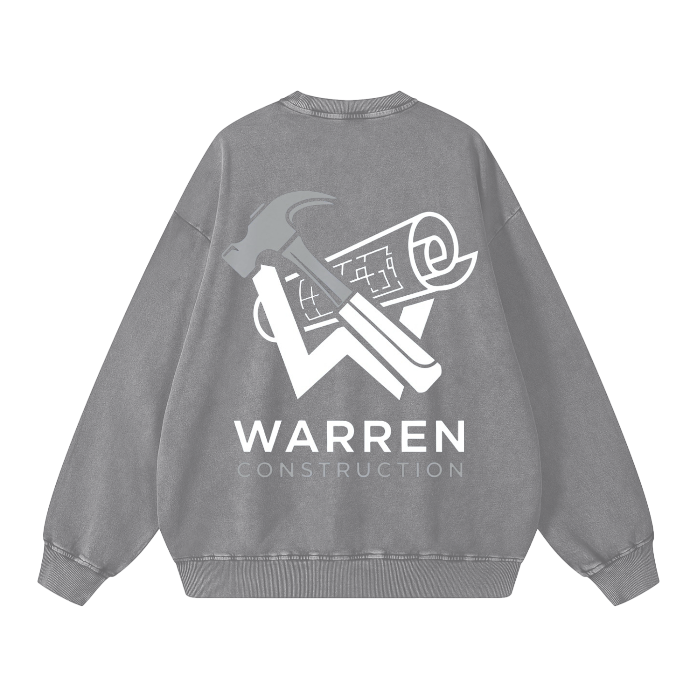 Snow Washed Crew Neck