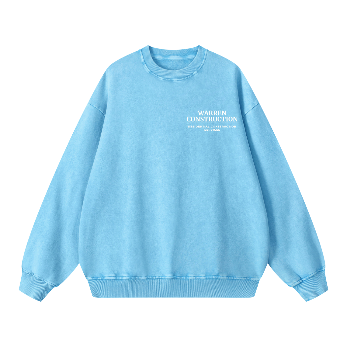 Snow Washed Crew Neck
