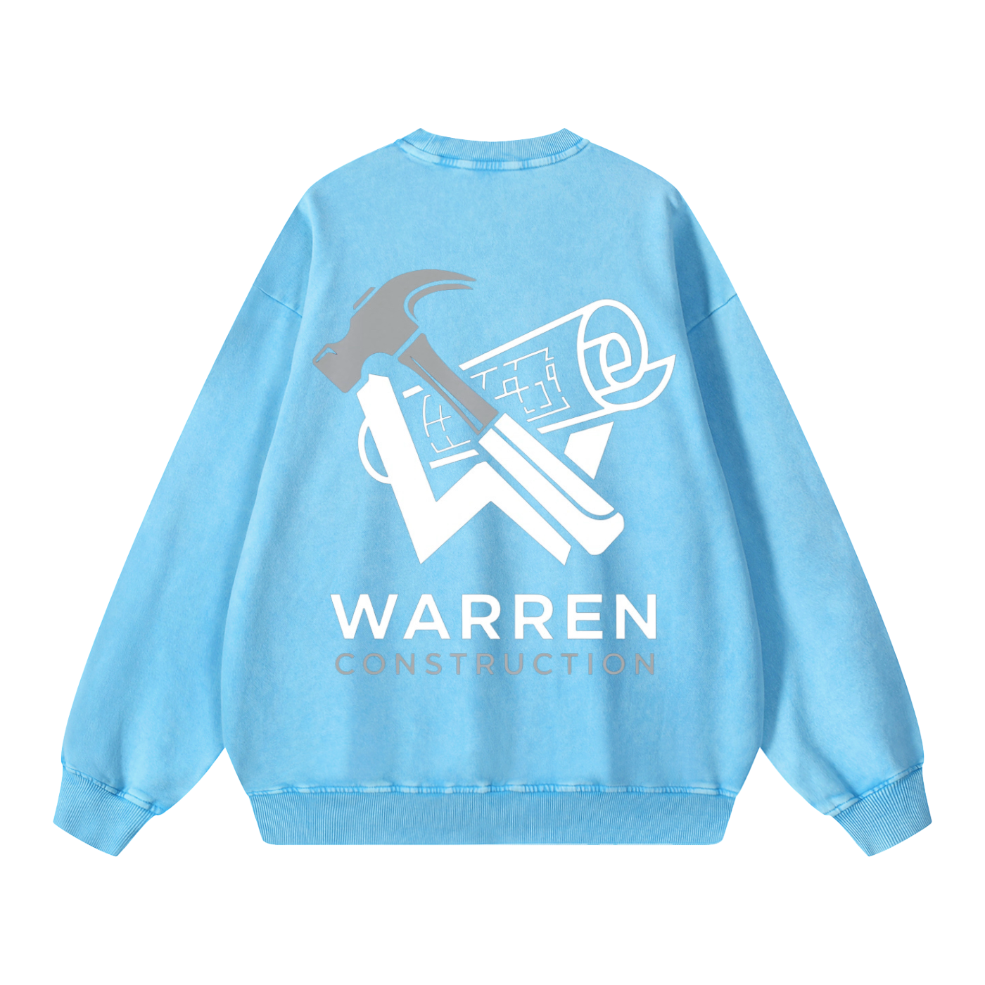 Snow Washed Crew Neck