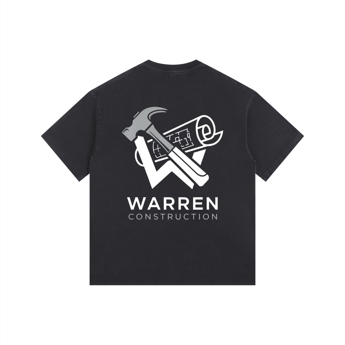 Plus size T-Shirt / White logo