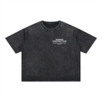 Washed T-Shirt / White logo