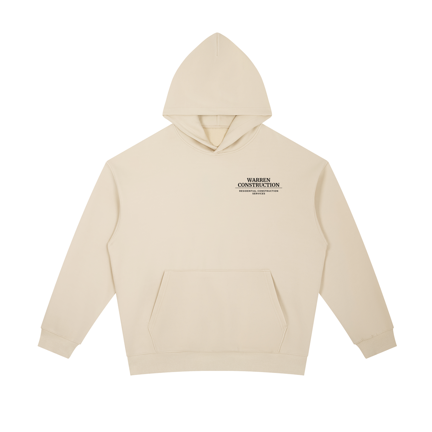 Plus size hoodie / Black logo