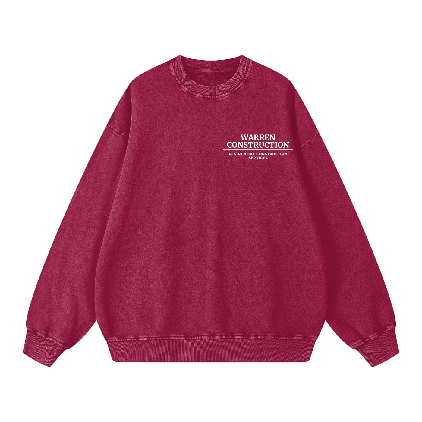 Snow Washed Crew Neck