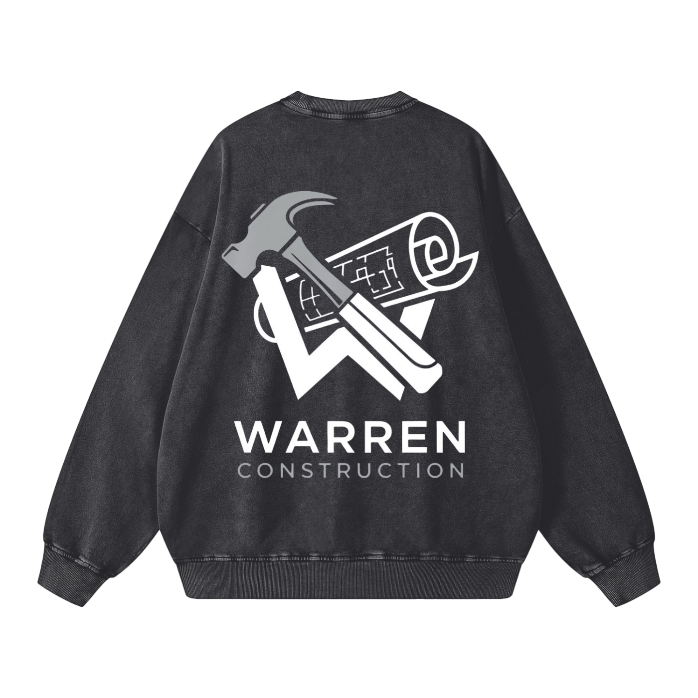 Snow Washed Crew Neck