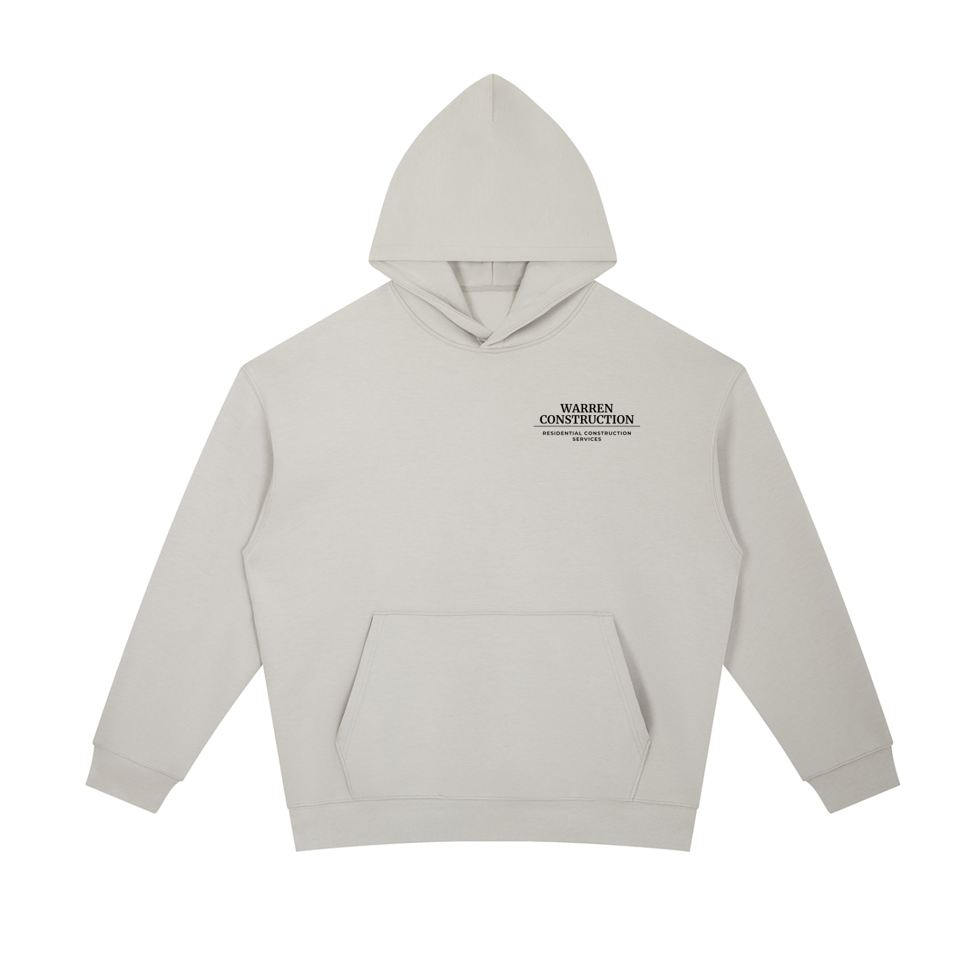 Plus size hoodie / Black logo