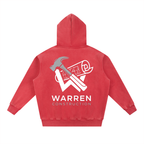 Oversize Hoodie / White logo