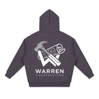 Zip up Hoodie / White logo
