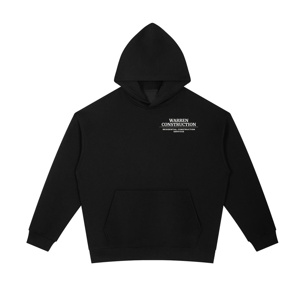 Plus size hoodie / White logo