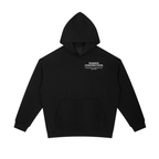 Plus size hoodie / White logo