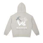 Plus size hoodie / White logo