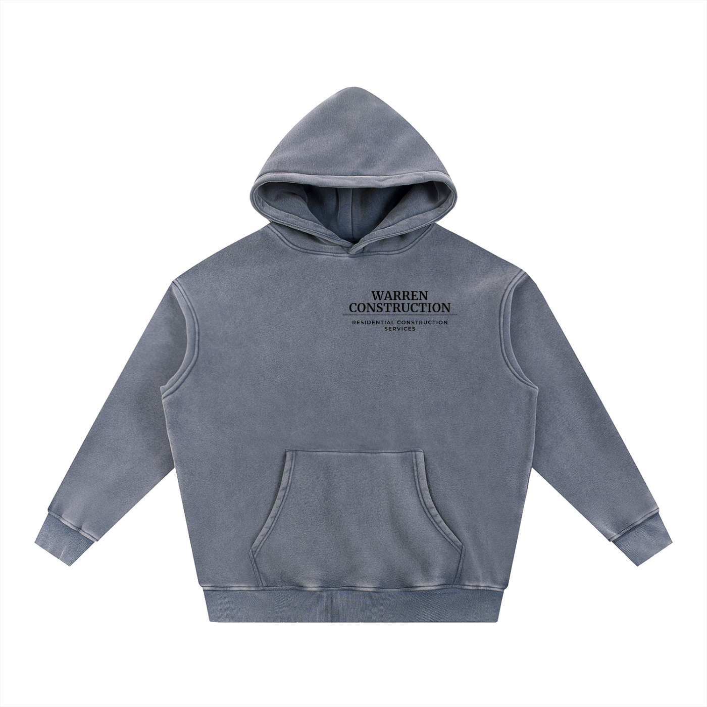 Oversize Hoodie / Black logo