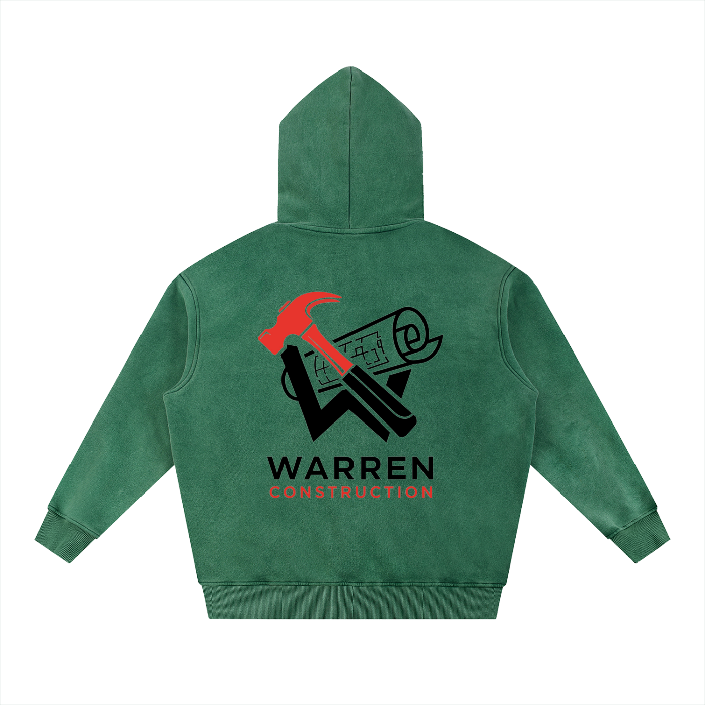 Oversize Hoodie / Black logo