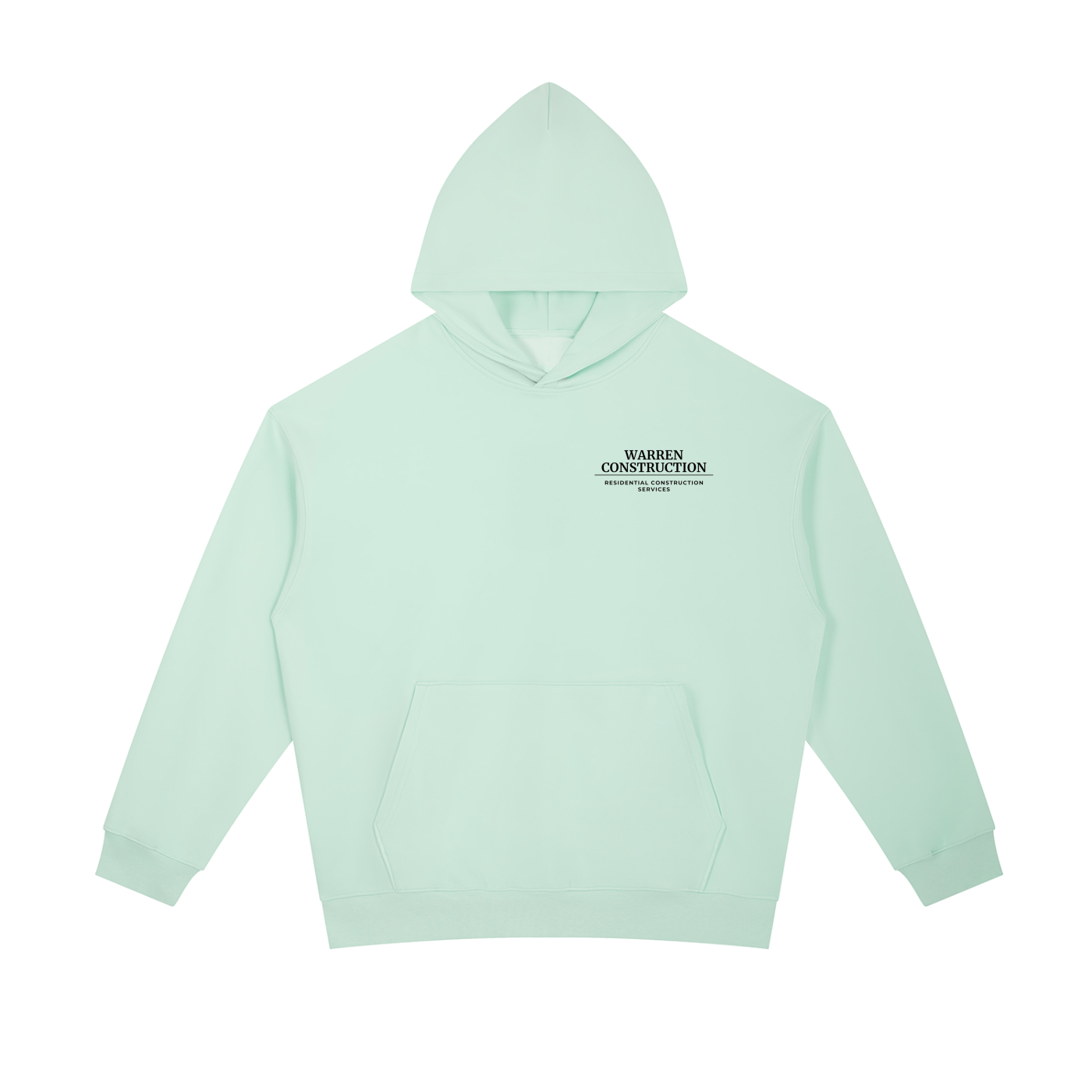 Plus size hoodie / Black logo