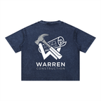 Washed T-Shirt / White logo