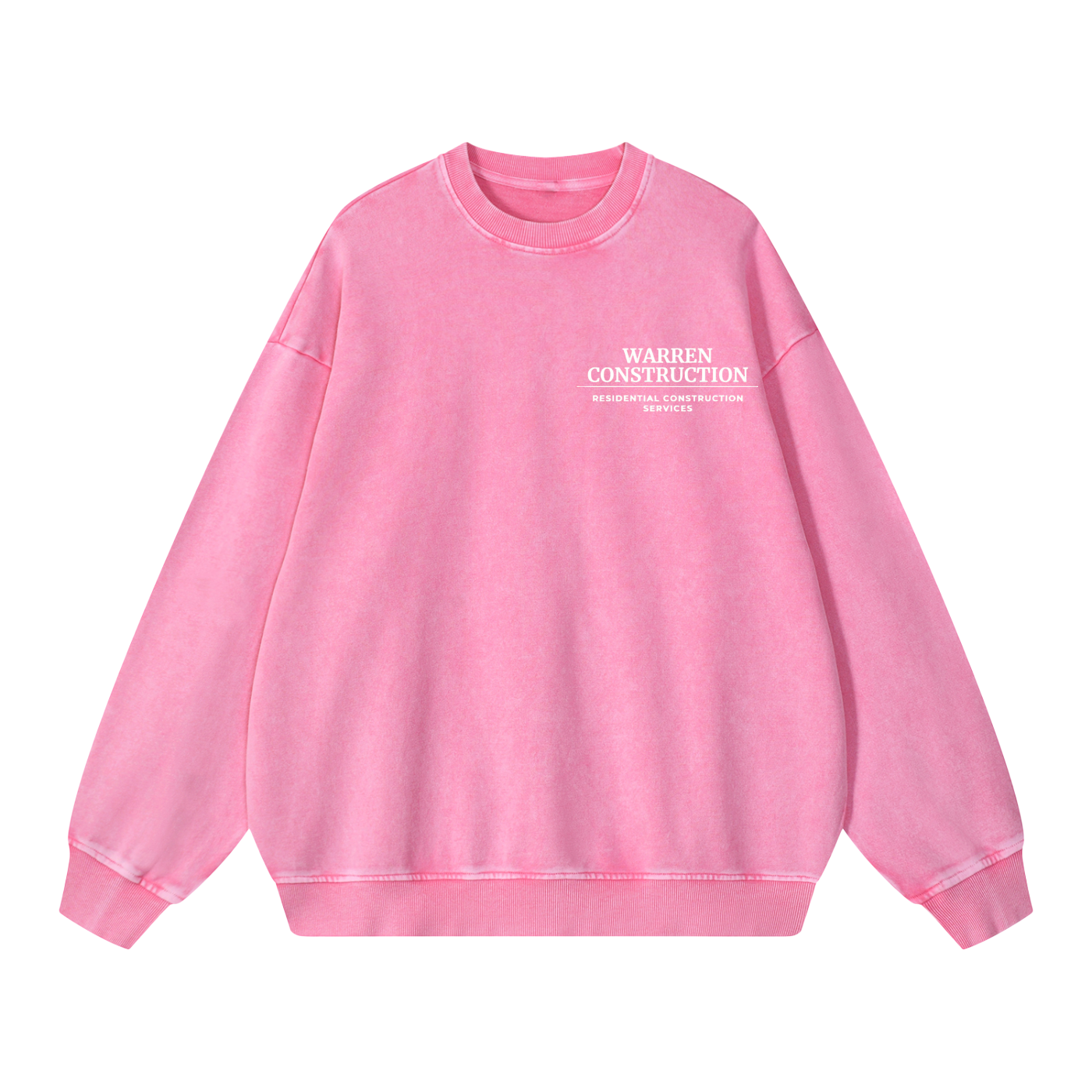 Snow Washed Crew Neck