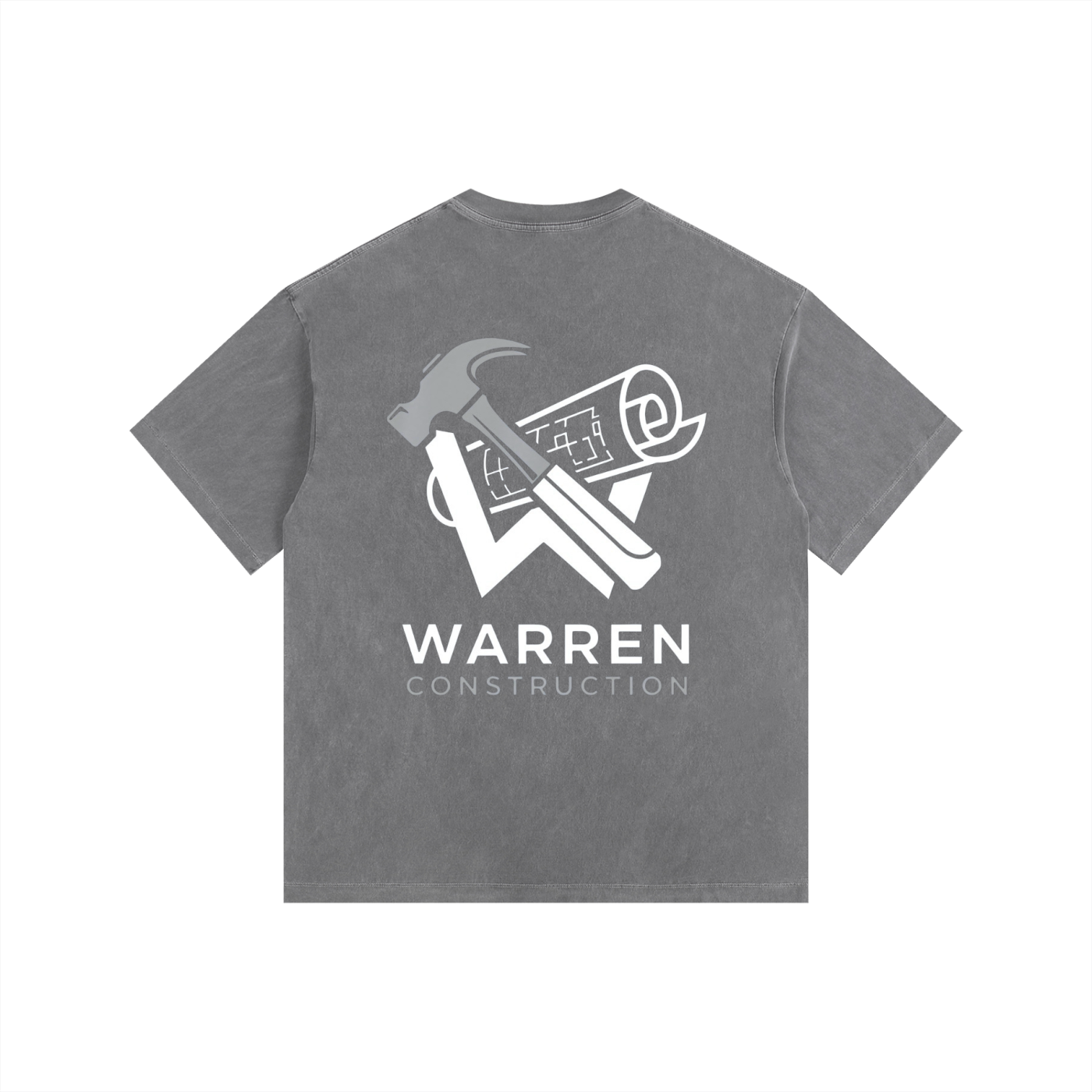 Plus size T-Shirt / White logo