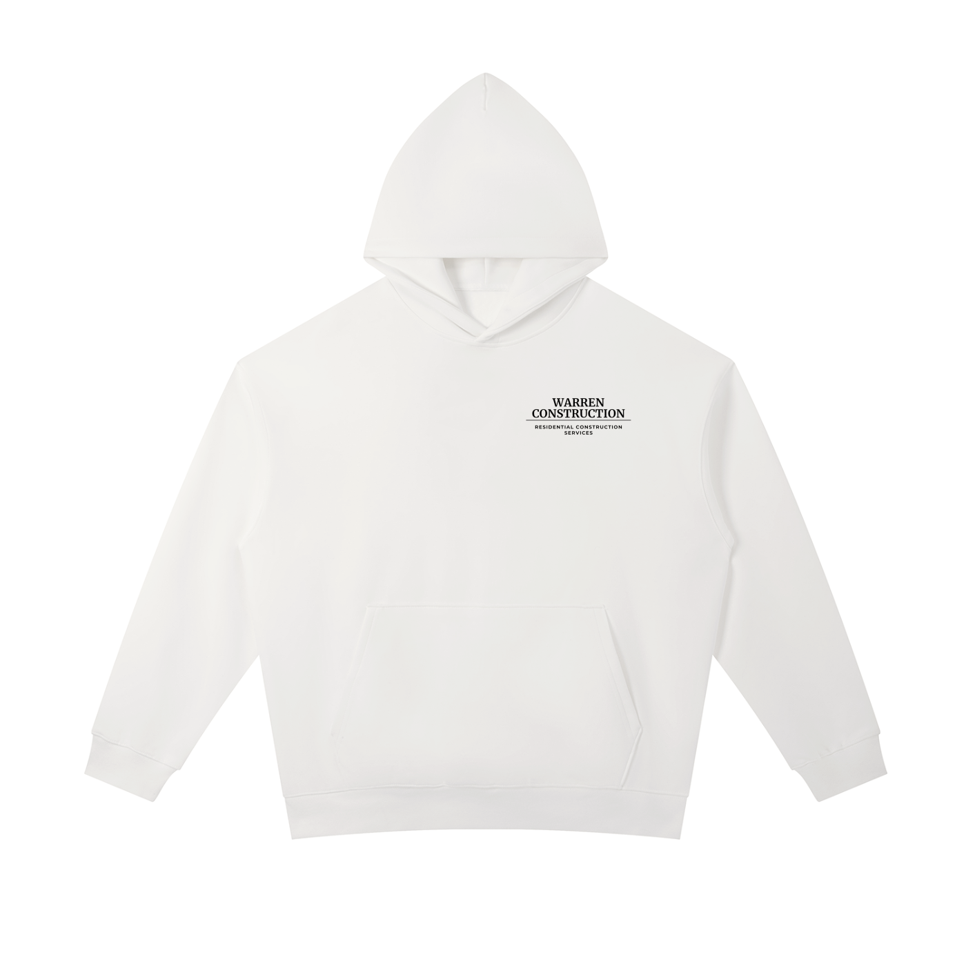 Plus size hoodie / Black logo