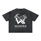 Washed T-Shirt / White logo