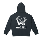 Plus size hoodie / White logo