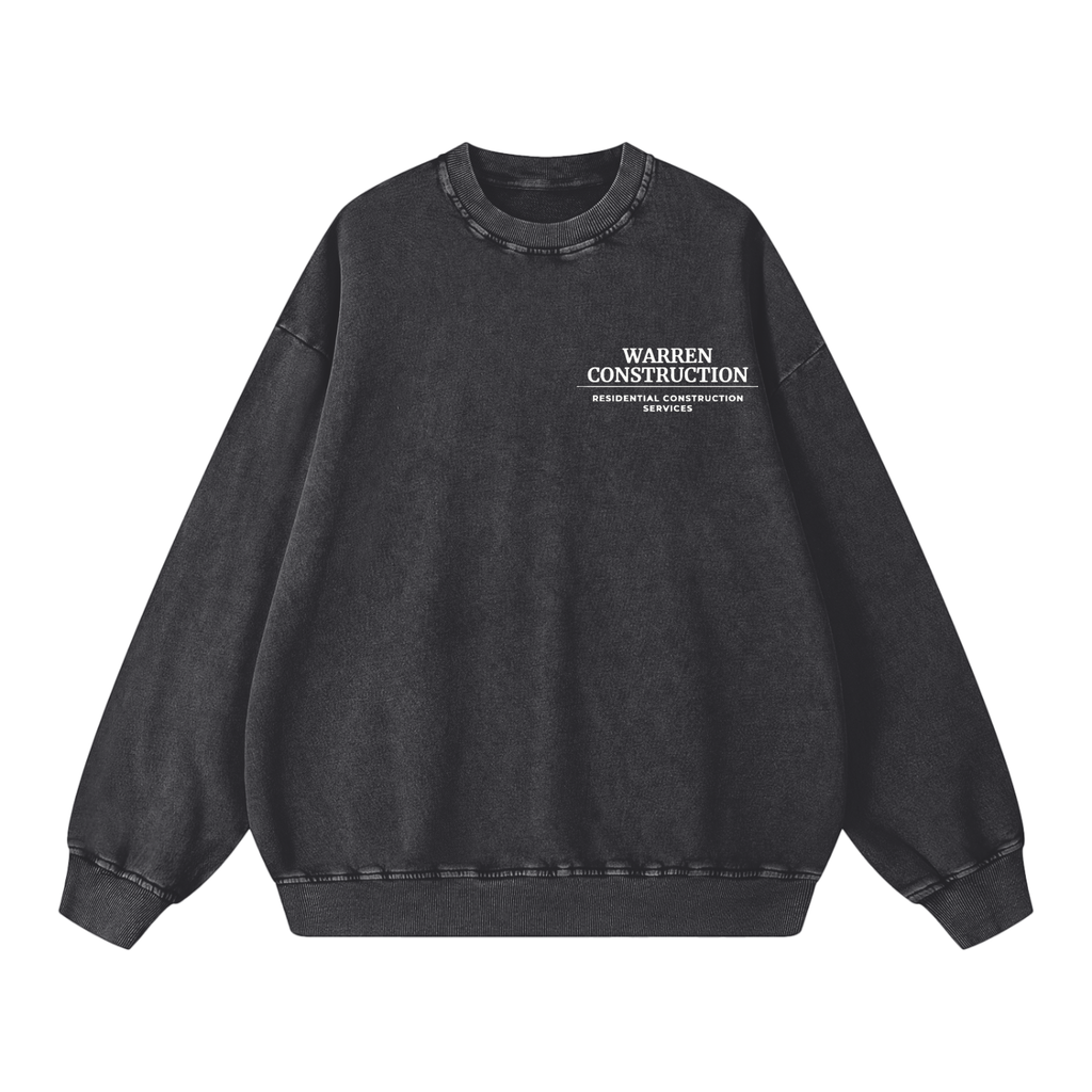 Snow Washed Crew Neck