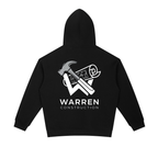 Plus size hoodie / White logo