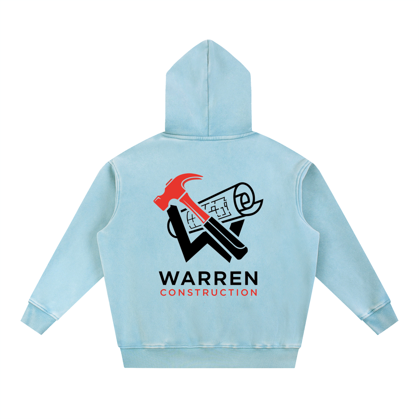 Oversize Hoodie / Black logo