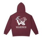 Plus size hoodie / White logo