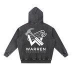 Oversize Hoodie / White logo