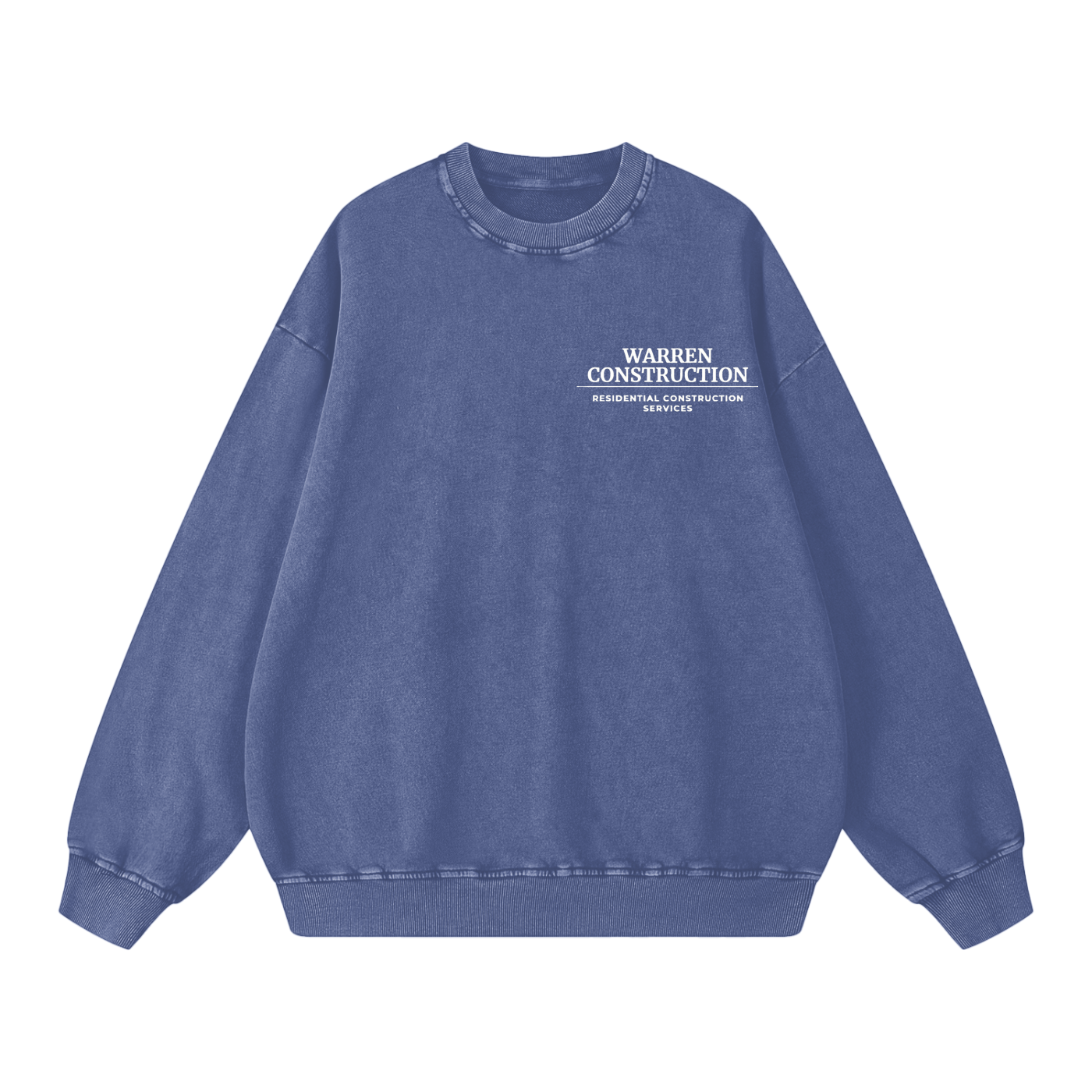 Snow Washed Crew Neck